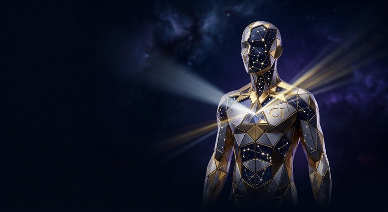 Cărți de joc și jetoane de poker pe o masă neagră